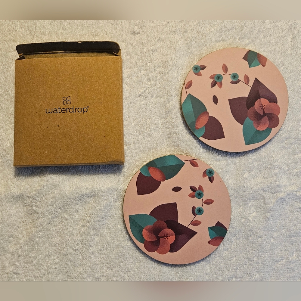 Waterdrop Coaster Set 2 NEW
